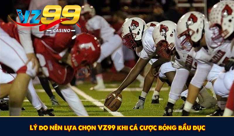 Lý do nên lựa chọn VZ99 khi cá cược bóng bầu dục