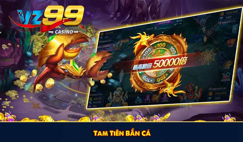 Game bắn cá rút tiền 2026 - Trải nghiệm rinh thưởng siêu lớn 8 Tam Tiên Bắn Cá